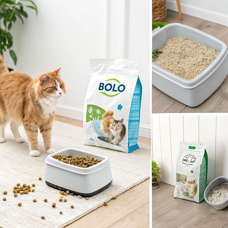 Quelles sont les différences entre la litière pour chat au tofu de haute qualité et la litière pour chat au manioc ?