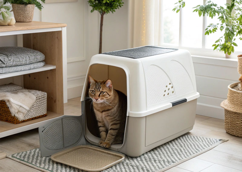 Bac à litière ouvert pour chat : créer une expérience de toilette confortable et hygiénique pour les chats