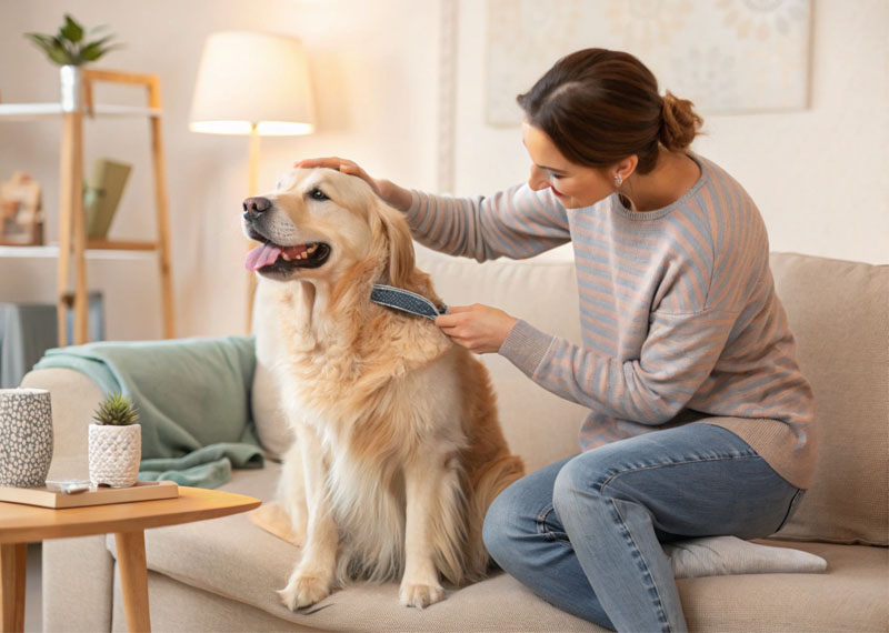 Choisissez le meilleur peigne pour animaux de compagnie pour créer facilement la fourrure belle et brillante de votre animal