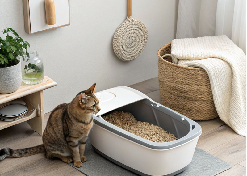 Litière pour chat au manioc : une nouvelle option écologique, créant une vie de chat fraîche et propre