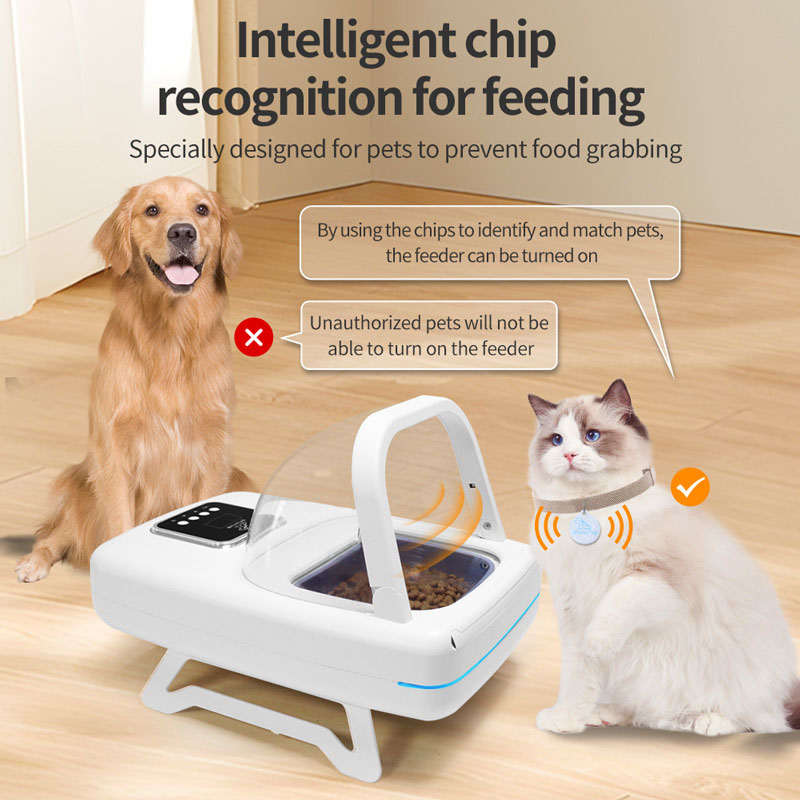 RFID Chip Recognition Dog Bowl