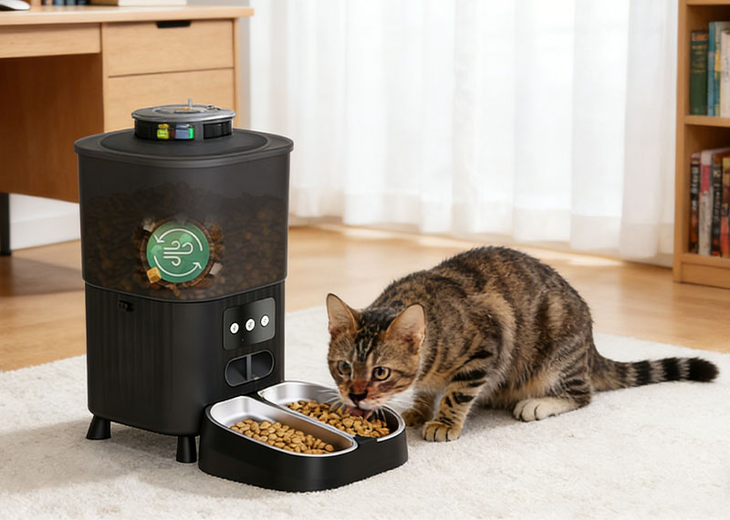 Produit intelligent à succès - Distributeur automatique de croquettes pour animaux